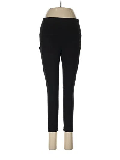 Pre-owned Yogalicious Dress Pants In Black