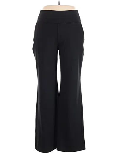Pre-owned Yogalicious Dress Pants In Black