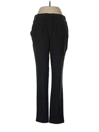 Pre-owned Yogalicious Dress Pants In Black