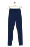 Yogalicious Everyday Scuba Leggings In Pageant Blue