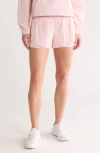 Yogalicious Haven Running Shorts In Chalk Pink