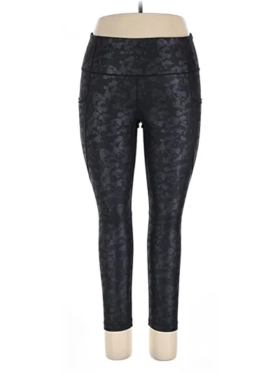 Pre-owned Yogalicious Jeggings In Black