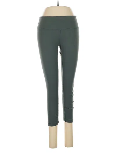 Pre-owned Yogalicious Jeggings In Green