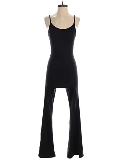Pre-owned Yogalicious Jumpsuit In Black