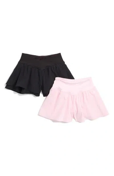Yogalicious Kids' Assorted 2-pack Flutter Shorts