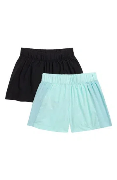 Yogalicious Kids' Lightstreme My Moment 2-pack Assorted Shorts In Blue
