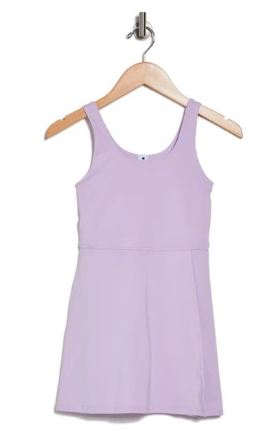 Yogalicious Kids' Sleeveless Tennis Dress In Pastel Lilac