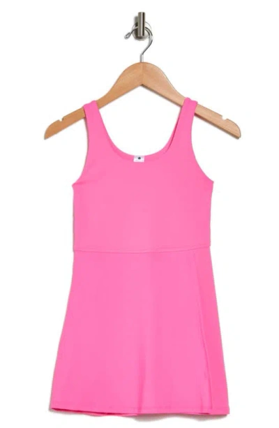 Yogalicious Kids' Sleeveless Tennis Dress In Pink