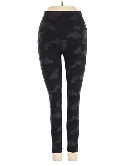 Pre-owned Yogalicious Leggings In Black