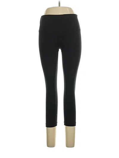 Pre-owned Yogalicious Leggings In Black