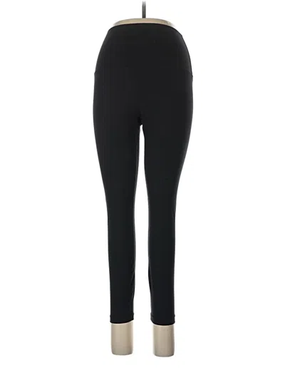 Pre-owned Yogalicious Leggings In Black