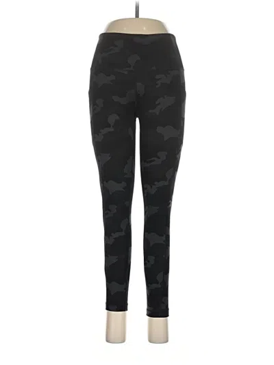 Pre-owned Yogalicious Leggings In Black