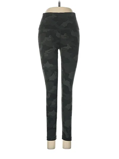 Pre-owned Yogalicious Leggings In Green