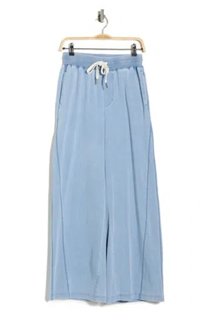 Yogalicious Lennon Wide Leg Pants In Blue