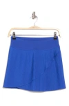 Yogalicious Lightstreme Hybrid Arabella Pleated Skort In Blue
