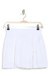 Yogalicious Lightstreme Hybrid Arabella Pleated Skort In White