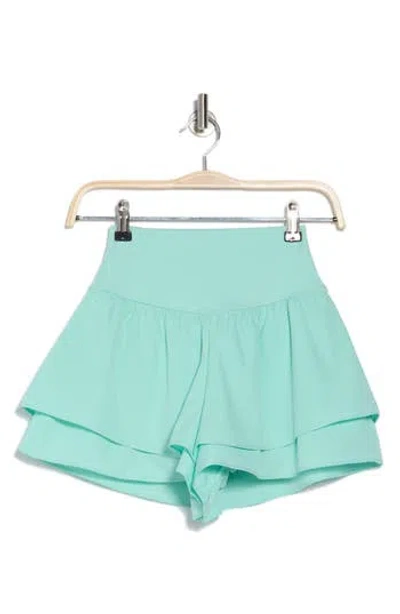 Yogalicious Lightstreme Hybrid Flirty Ruffle Shorts