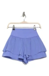 Yogalicious Lightstreme Hybrid Flirty Ruffle Shorts