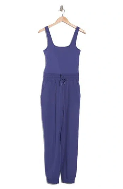 Yogalicious Lightstreme Hybrid Solar Jumpsuit In Skipper Blue