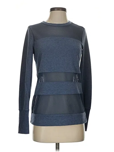 Pre-owned Yogalicious Long Sleeve T-shirt In Blue