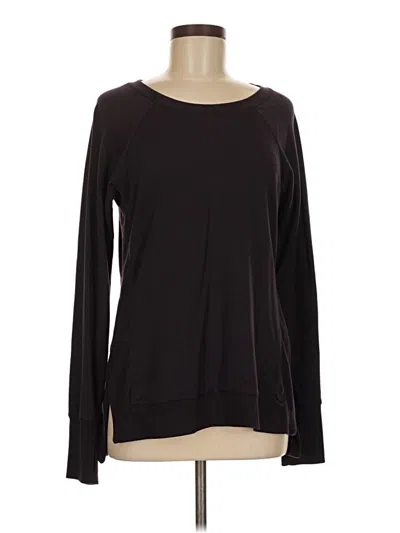 Pre-owned Yogalicious Long Sleeve T-shirt In Brown