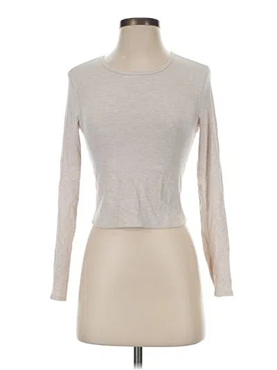 Pre-owned Yogalicious Long Sleeve T-shirt In Silver