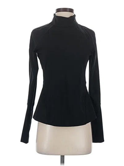 Pre-owned Yogalicious Long Sleeve Turtleneck In Black