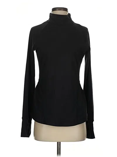 Pre-owned Yogalicious Long Sleeve Turtleneck In Black