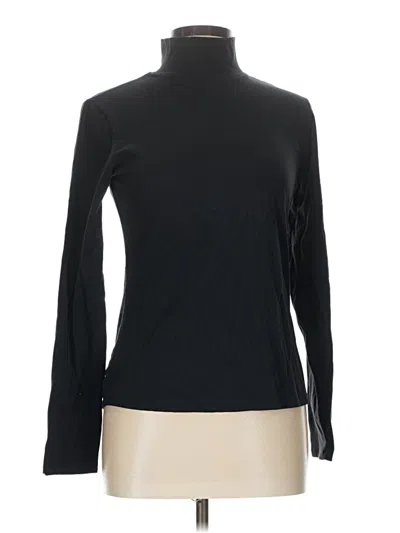 Pre-owned Yogalicious Long Sleeve Turtleneck In Black