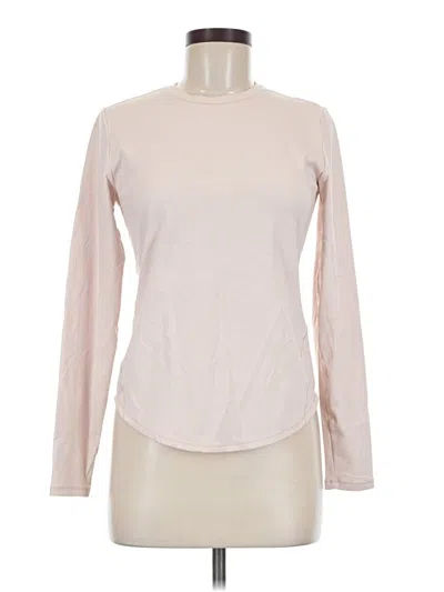 Pre-owned Yogalicious Long Sleeve Turtleneck In Ivory