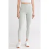 Yogalicious Lux High Waist Leggings In Puritan Grey