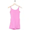 Yogalicious Lux Lotus Romper In Pink