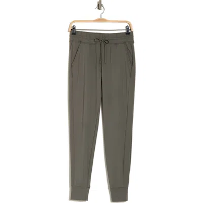 Yogalicious Lux Maya High Waist Joggers In Mulled Basil