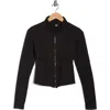 Yogalicious Lux Victorian Meet & Greet Jacket In Black