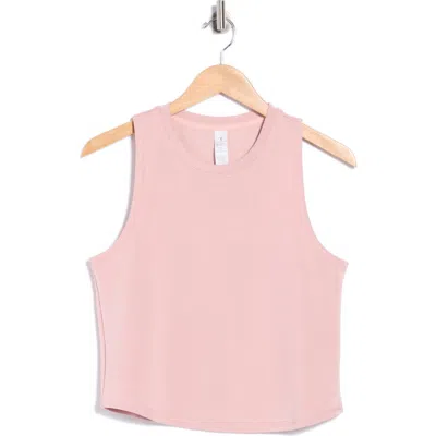 Yogalicious Megan Sandwash Softlite Tank In Pink