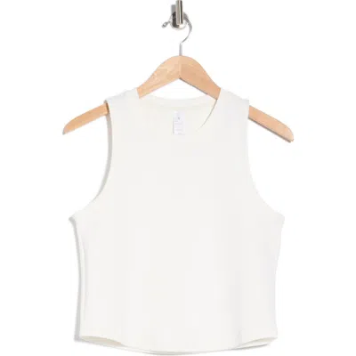 Yogalicious Megan Sandwash Softlite Tank In Metallic