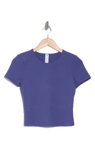 Yogalicious Nude Tech Pandora Short Sleeve Crop T-shirt