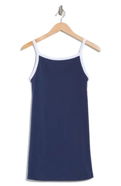 Yogalicious Nudetech Baseline Dress In Blue