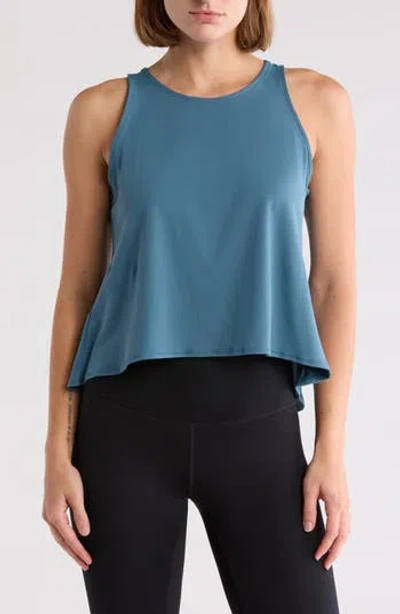 Yogalicious Open Back Sleeveless Top In Tapestry