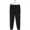 Yogalicious Polarlux Maya Illusion Fleece Joggers In Black