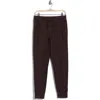 Yogalicious Polarlux Maya Illusion Fleece Joggers In Brown
