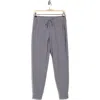 Yogalicious Polarlux Maya Illusion Fleece Joggers In Gray