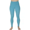 Yogalicious Polarlux Tribeca Fleece Lined Pocket Leggings In Adriatic Blue