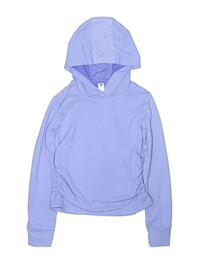 Pre-owned Yogalicious Kids' Pullover Hoodie In Blue