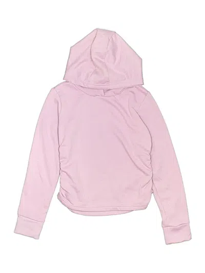Pre-owned Yogalicious Kids' Pullover Hoodie In Pink