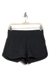 Yogalicious Radiant On Track Running Shorts In Black