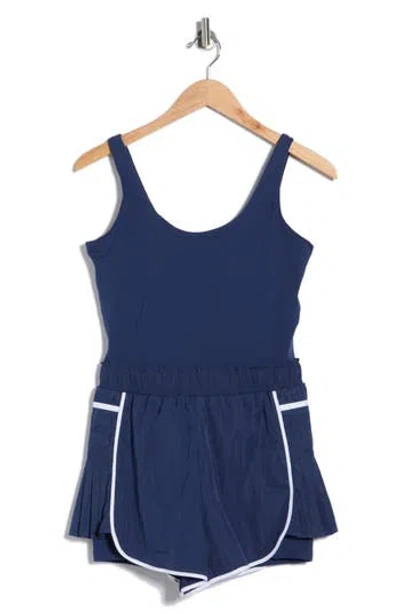 Yogalicious Radiant Romper In Blue