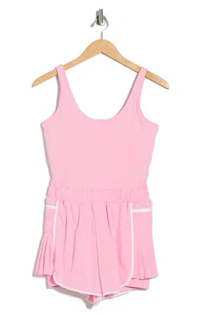 Yogalicious Radiant Romper In Pink