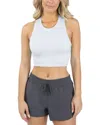 Yogalicious Seamless Crop Top In White