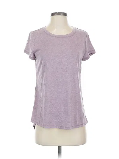 Pre-owned Yogalicious Short Sleeve T-shirt In Purple